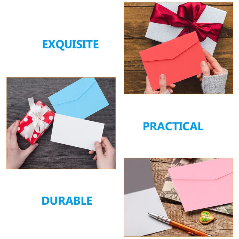 Colored Mini Envelopes – 50 pcs