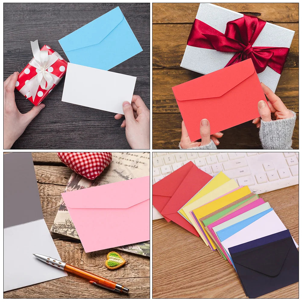 Colored Mini Envelopes – 50 pcs