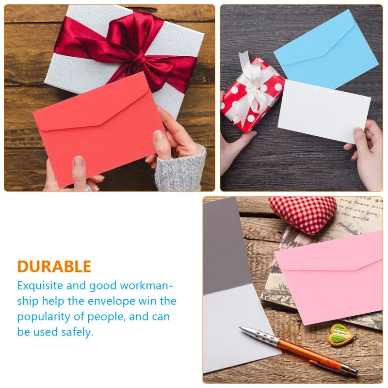 Colored Mini Envelopes – 50 pcs