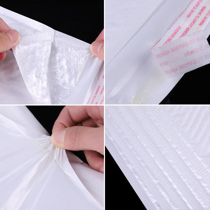 White Bubble Mailers – 50 pcs