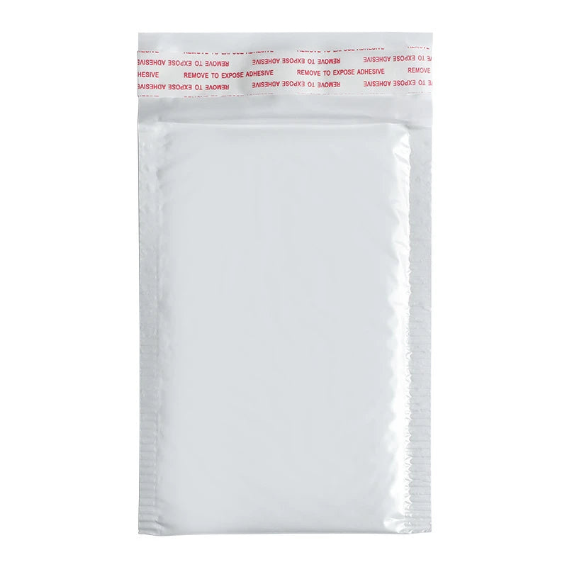 White Bubble Mailers – 50 pcs