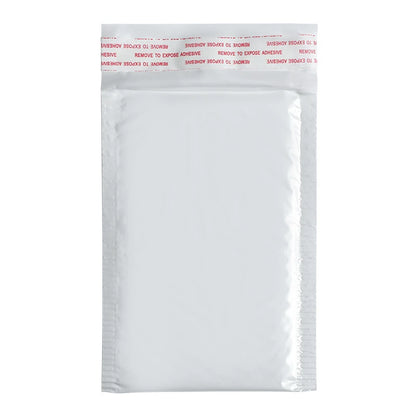 White Bubble Mailers – 50 pcs