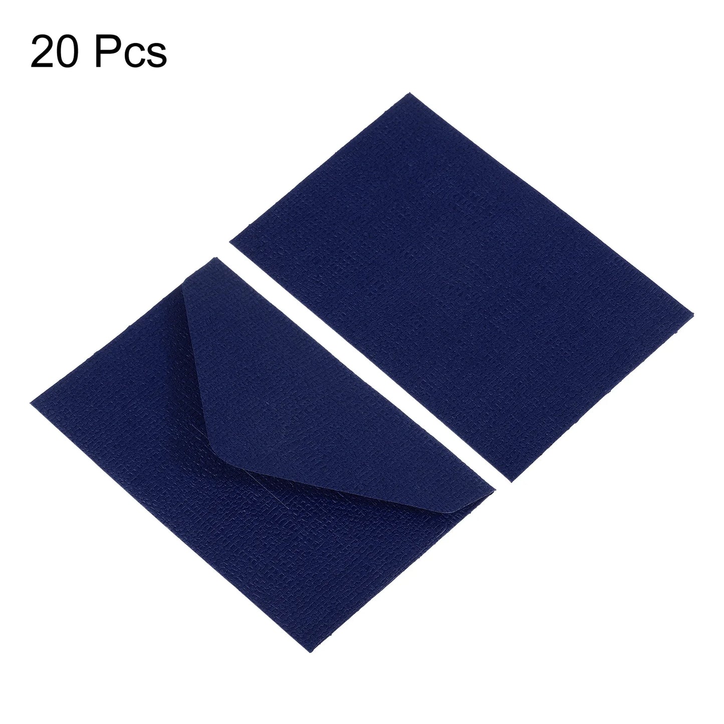 Linen Textured Mini Envelopes – 20 pcs