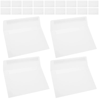 White Self-Seal Envelopes – 50 pcs
