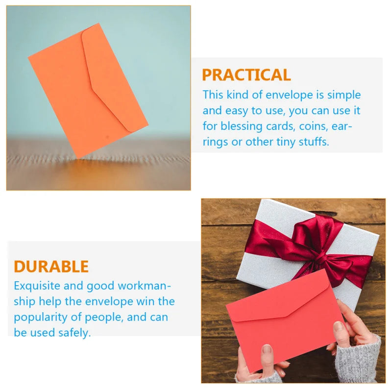 Colored Mini Envelopes – 50 pcs