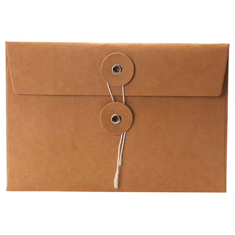 Vintage Kraft Paper Envelopes – 20 pcs