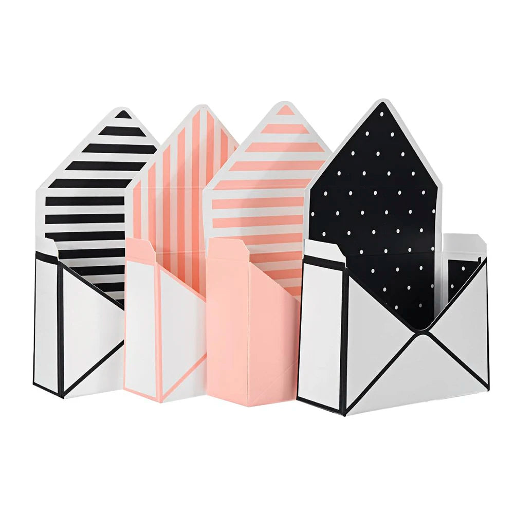 Envelope Flower Box – 6 pcs