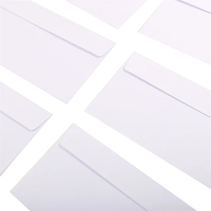 Windowless White Business Envelopes – 10 to 100 pcs