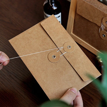 Vintage Kraft Paper Envelopes – 20 pcs