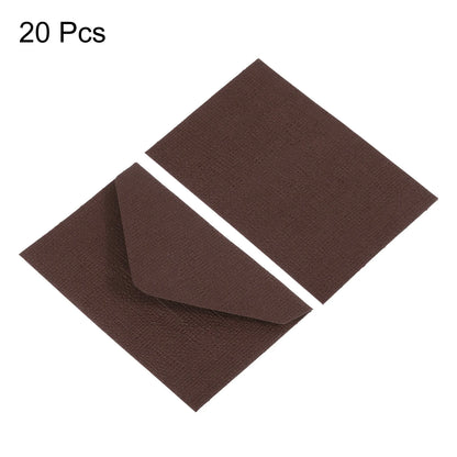 Linen Textured Mini Envelopes – 20 pcs