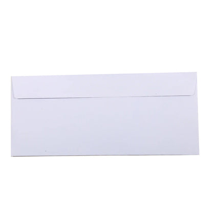 Windowless White Business Envelopes – 10 to 100 pcs