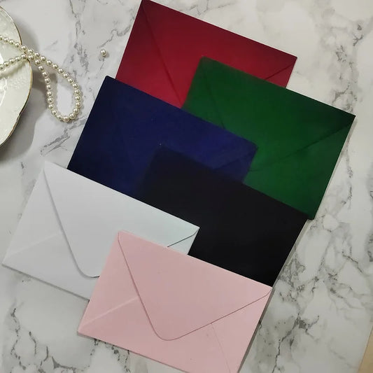 Luxury Velvet Envelopes – 50 pcs + 50 gold stickers