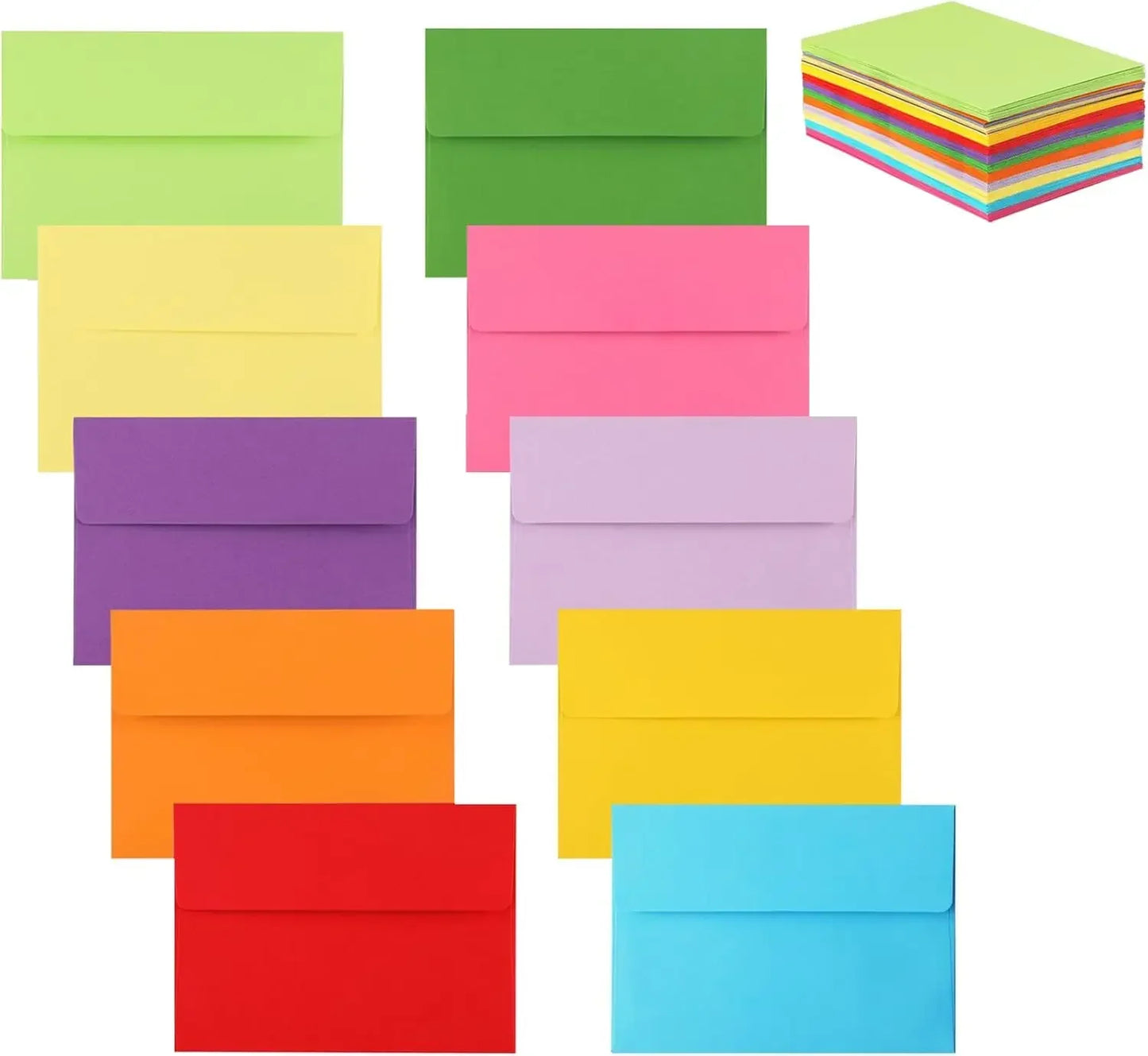A6 Envelopes 4x6 – 50 pcs